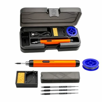 Lituoklis USB ir baterijos, su dėžute, 1 vnt.
