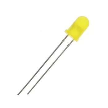 3mm Geltonos šviesos diodas