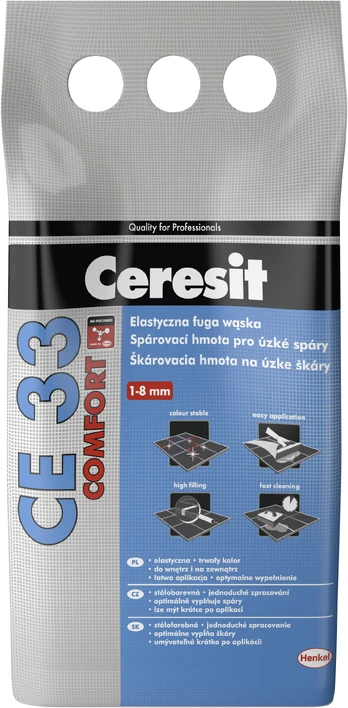 Glaistas Ceresit CE33 Baltas (01) 2kg