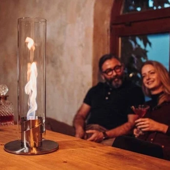 HOFATS SPIN 120 Table-top SILVER pastatomas stalinis biožidinys