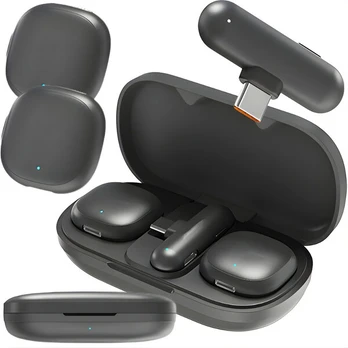 Mikrofonas telefonui Rivex M193, 2 vnt., juoda
