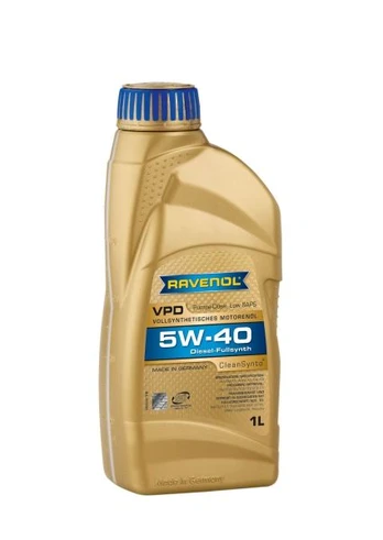 RAVENOL Variklių alyva RAV VPD SAE 5W40 1L