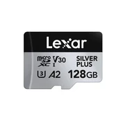 MEMORY MICRO SDXC 128GB UHS-I/LMSSIPL128G-BNANG LEXAR kaina