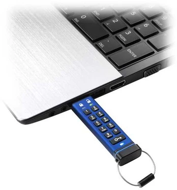 Pendrive iStorage datAshur Pro, 16 GB (IS-FL-DA3-256-16)