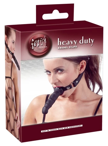 Fetish Collection Gag with dildo burnos kaištis