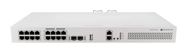 Komutatorius 16 prievadų Mikrotik CRS418-8P-8G-2S+RM