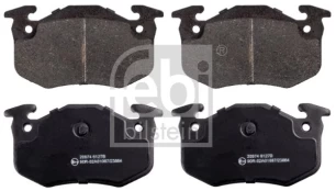 FEBI FE16189 Brake pad set kaina
