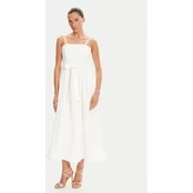 Rinascimento Kokteilinė suknelė CFC0124473003 Balta Regular Fit