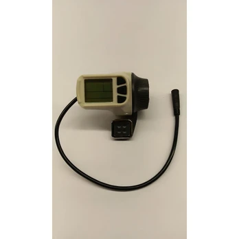 LCD greičio droselis