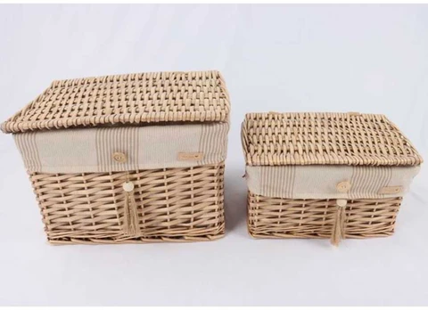 Home4You Krepšelis WILLI STRIPE 30x20xH18cm