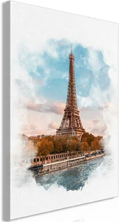 Artgeist Paveikslas - Paris View (1 Part) Vertical kaina