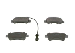 BOSCH 0 986 494 500 Brake pad set kaina