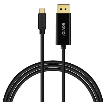 Kabelis CL-207 USBC-DP, 2 m, 1.2, SAVIO