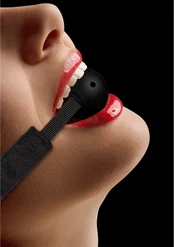 Ouch By Shots Ouch! Adjustable Breathable Ball Gag - Comfortable Hollow Design