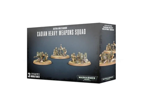 Games Workshop Warhammer 40k - Astra Militarum Cadian Heavy Weapon Squad (2023)