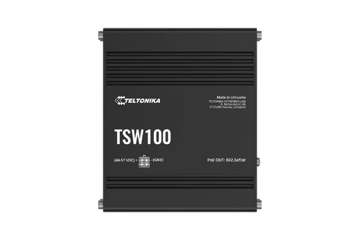 Teltonika Ethernet Switch | TSW100 | Unmanaged | Wall-mountable