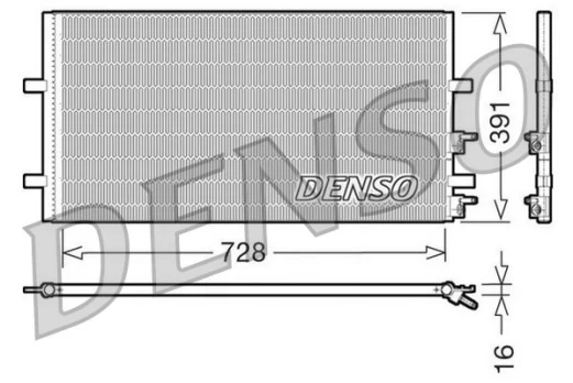 Kondensatorius, oro kondicionierius DENSO DCN10017