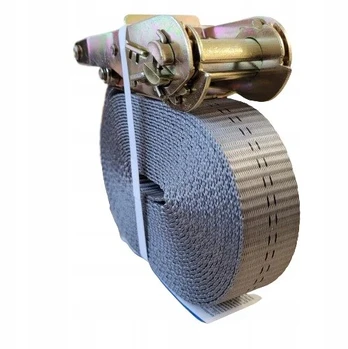 Transportavimo diržas su etikete 4m - 35mm Pilkas