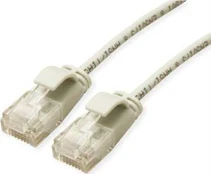 Roline ROLINE Žalias UTP patchkabel Cat.6A (Class EA), LSOH, extra dun, grijs, 5 m