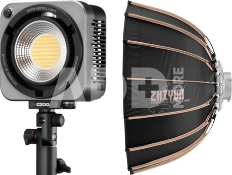 Zhiyun LED Molus G200 COB Light incl. Softbox Parabolic 60cm (Bowens Mount)