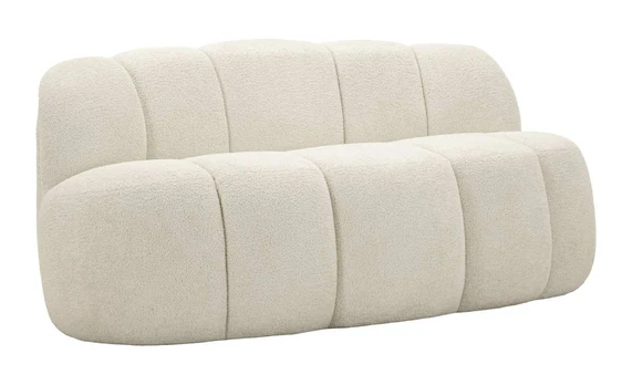 Sofa Ball, 2 vietų, Balta, 145 × 69 × 80 cm