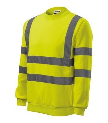 HV Essential Unisex džemperis (fluorescencinė geltona)