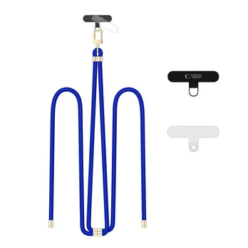 Mob. tel. grandinėlė Tech-Protect C7S Rope Crossbody Strap Leash - Blue
