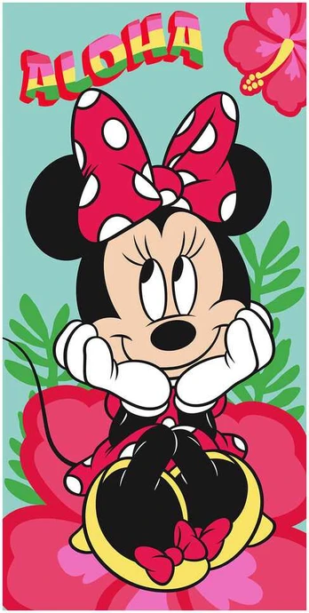 Kelioninis Disney Minnie microfibre beach towel