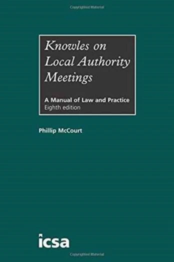 Knowles on Local Authority Meetings