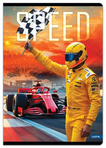 Sąsiuvinis linijomis A4 52lap 80g SPEED