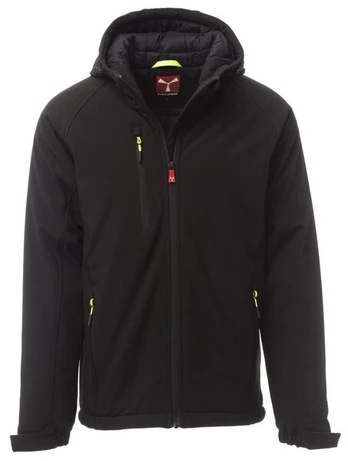 Šilta softshell striukė GALE PAD juoda