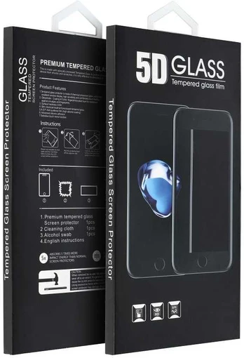 Oem 5D Full Glue Tempered Glass - for Honor 600 Lite juodas