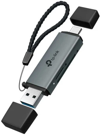 TP-Link UA430D USB 3.0 Typ-C ir Typ-A į SD+Micro SD 3.0 adapteris.