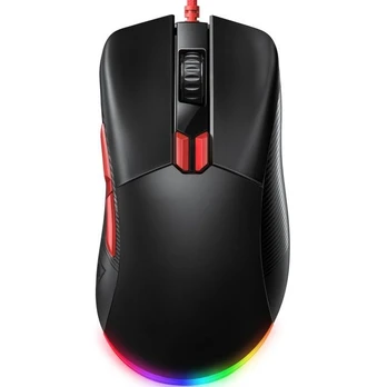 EKSA EM500 laidinė kompiuterio pelė Black