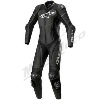 Alpinestars Odinis kostiumas moteriškas Tech Air GP Plus Juoda/Balta/Pilka