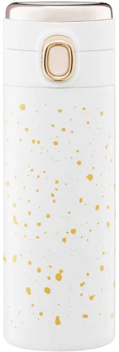 Termo puodelis Marble 350 ml balta AMBITION
