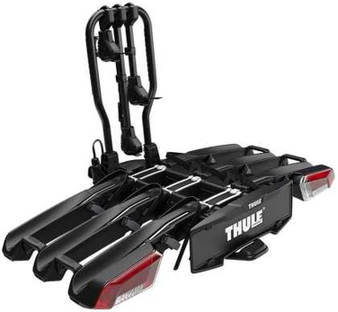 Thule EasyFold 3 13 pin vetokoukkuun kiinnitettävä pyöräteline 3 pyörälle