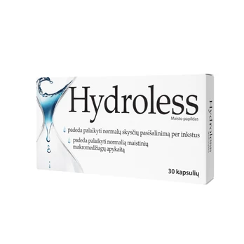Hydroless kapsulės N30