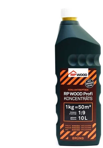 Antisept. konc profi rp wood brūns 1kg