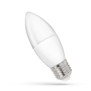 6W E27 LED lemputė žvakutė 3000K