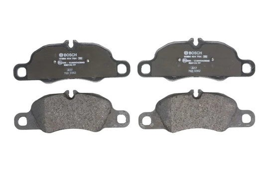 BOSCH 0 986 494 784 Brake pad set