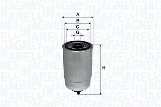Kuro filtras MAGNETI MARELLI 152071758006