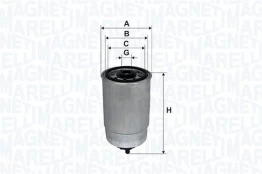 Kuro filtras MAGNETI MARELLI 152071758006 kaina