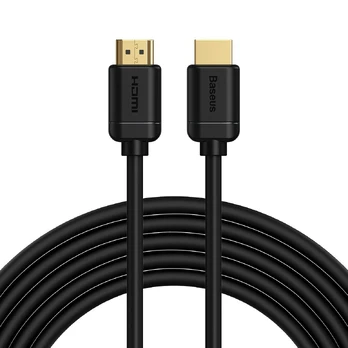 Kabelis Baseus HDMI 2.0, 4K 60 Hz 3D HDR 18 Gbps, 3 m (CAKGQ-C01)