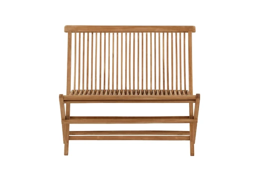 Ghana - Folding Bench- Natural - Teak -