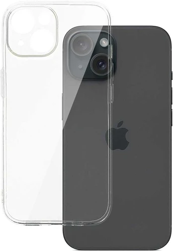 Dėklas Topt Galinis dangtelis 2 mm idealiai tinkantis Apple iPhone 15 skaidrus