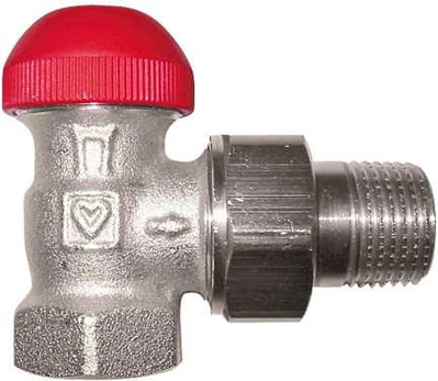 Herz Termostatinis radiatoriaus vožtuvas kampinis TS-90 3/8" - 1772465
