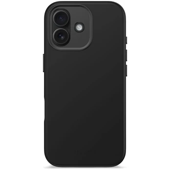 Decoded AntiMicrobial Silicone Backcover MagSafe case for iPhone 17 - black