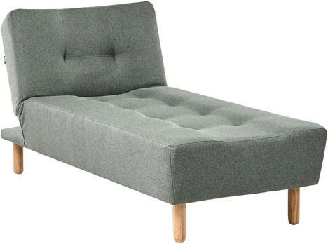 Sofa Beliani Šezlongas ALSTEN žalias