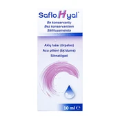 SAFLOHYAL lašai akims, 10 ml